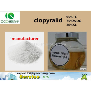 Clopyralid 95% TC 75% WDG 30% SL herbicida cas no 1702-17-6-lq